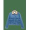 MANGO Corduroy Collar Denim Jacket - OPEN BLUE - M – kuva 1