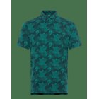 ADIDAS GOLF Go-To Prt Polo - PURTEA/AURIVY - XS