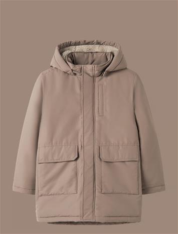 NAME IT Nkmmarlow Parka Jacket Pb1 Fo - WALNUT - 134 – kuva 1/2