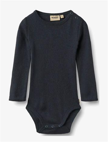 WHEAT Wool Body L/S Lucca - NAVY - 92 – kuva 1/2