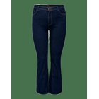 ONLY CARMAKOMA Carsally Hw Flared Jeans Dnm Bj370 Noos - DARK BLUE DENIM - 54 x 32