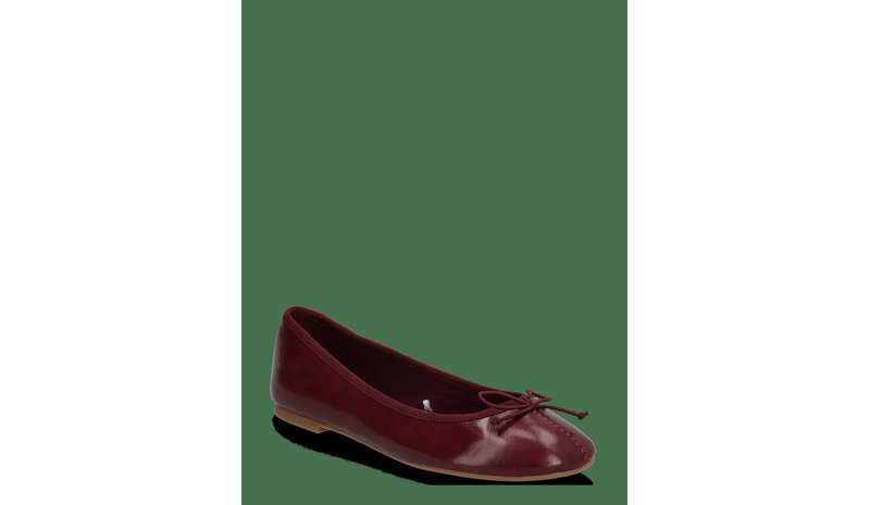 MANGO Bow Ballerina - DARK RED - 38 – kuva 1/2