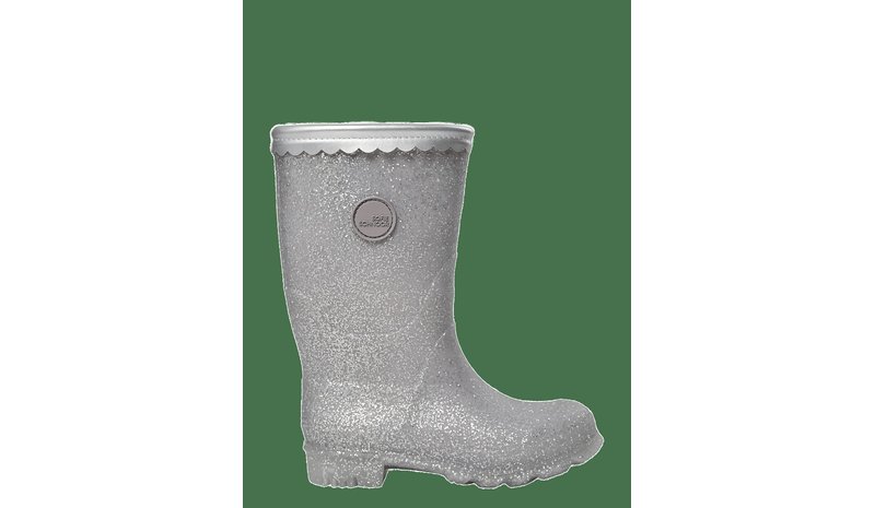 SOFIE SCHNOOR YOUNG Jessicask Rubber Boot W. Lining - SILVER - 32 – kuva 1/2