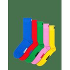 HAPPY SOCKS 5-Pack Solid Socks - BLUE - 41-46