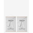 CHICURA 2 In 1 Magnetic Frame - 71 Cm - Oak - OAK - 71 cm