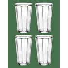 SERAX Glass Longdrink Surface By Sergio Herman Set/4 - CLEAR - 45 CL
