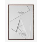 CHICURA Wooden Frame - A2 - Acrylic - BROWN - A2