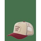 BRIXTON Hubal C Mp Trucker Hat - OATMEAL/DARK BRICK CORDUROY - One Size