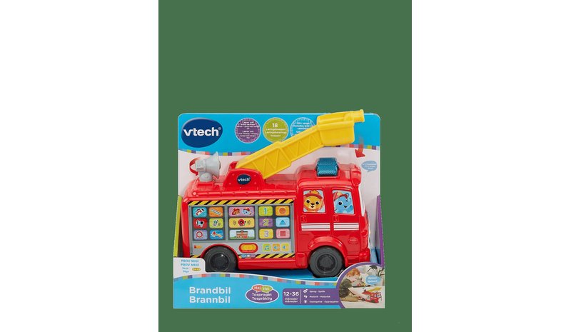 VTECH Vtech Rescue Buddies Fire Engine Dk/No - MUTI - One Size – kuva 1/2