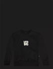 VANS Stretch Logo Crew - BLACK/WHITE - 122