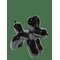DOIY Vase - Bobby - BLACK - H21 cm – kuva 1