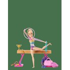 BARBIE Gymnastics Playset With Blonde Fashion Doll, Balance Beam, 10+ Accessories & Flip Feature - MULTICOLOR - One Size