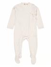 COPENHAGEN COLORS Pointelle Cross-Over Full Body - CREAM - 80
