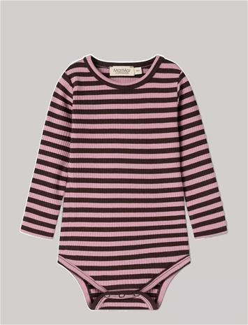MARMAR COPENHAGEN Plain Body Ls - HEATHER STRIPE - 80 – kuva 1/2