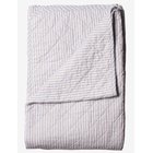 AU MAISON Quilt Ethnic - DUSTY BLUE/WHITE - 140X180 cm