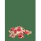 TENDER LEAF Tea Tray Set - Strawberry - RED - One Size – kuva 1