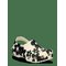 CROCS Classic Pop Petals Clog K - SUMMIT WHITE/BLACK - 28/29 – kuva 1