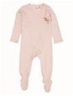 COPENHAGEN COLORS Pointelle Cross-Over Full Body - DUSTY ROSE - 74