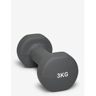 ENDURANCE Dumbbell 3 Kg - FROST GRAY - 3 KG