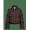 MONKI Puffer Jacket - BROWN DARK - S – kuva 1