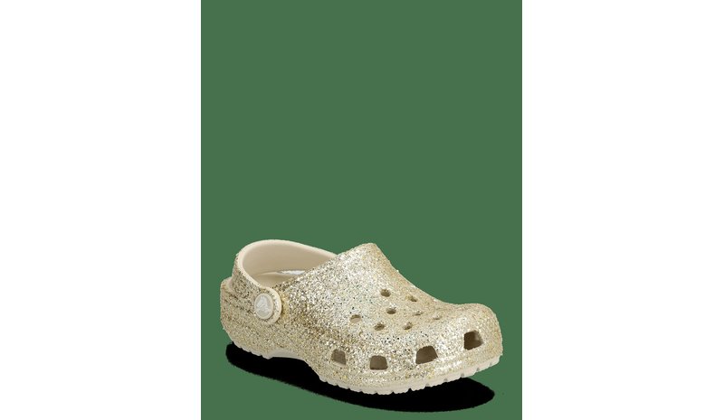 CROCS Classic Chunky Glitter Clog T - SANDSTONE - 19/20 – kuva 1/2