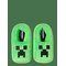 LINDEX Minecraft Slippers - GREEN - 37/38 – kuva 1