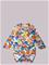 MINI RODINI Violas Aop Ls Body - MULTI - 68/74 – kuva 1