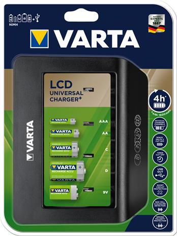 Varta LCD Universal Charger+ -latauslaite