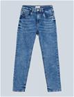 LINDEX Staffan Straight Regular Waist Jersey Jeans - DENIM - 170
