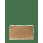 MICHAEL KORS Sm Zip Key Card Case - HUSK - One Size