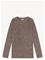 CELAVI Blouse Ls - Solid - WALNUT MELANGE - 140 – kuva 1