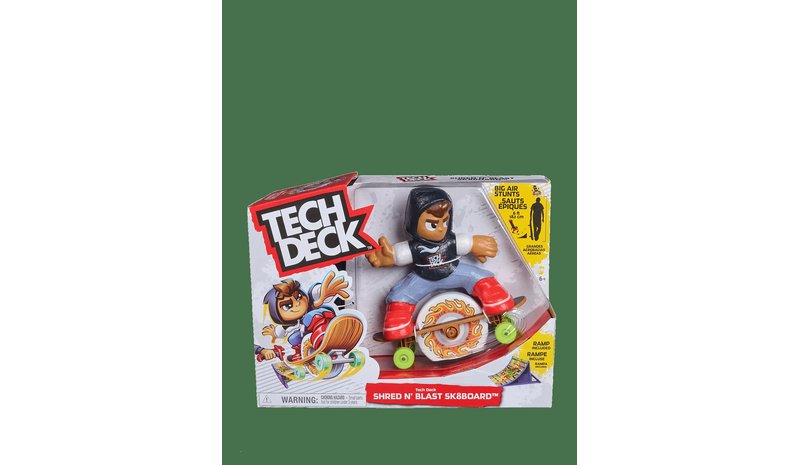 TECH DECK Tech Deck Ted Shred N' Blast Skateboard Flywheel - MUTI - One Size – kuva 1/2