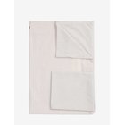 COPENHAGEN COLORS Future Baby Bed Linen W. Stripes - SOFT PINK/LT. GREY CORE - 110X125 cm;35X55 cm