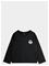 MINI RODINI Ritzratz Patch Ls Tee - BLACK - 92/98 – kuva 1