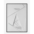 CHICURA Wooden Frame - 50X70Cm - Acrylic - BLACK - 50X70 cm