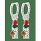 PILGRIM Thalen Earrings Silver-Plated/Multi - SILVER PLATED - One Size – kuva 1