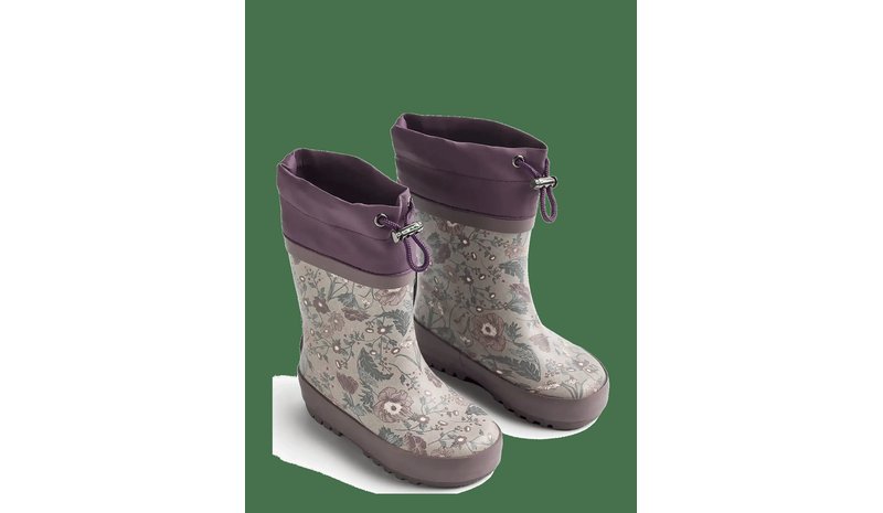 WHEAT Rubber Boot Thermo - SOFT SAND FLOWERS - 27 – kuva 1/2