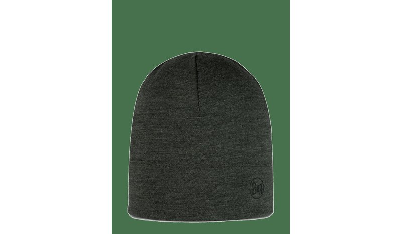 BUFF Merino Midweight Beanie - SOLID BARK - One Size