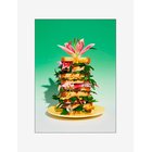 SUPERMERCAT Dagwood-Flower-Sandwich - MULTI-COLORED - 70X100 cm