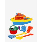 SUNTOY Sandset Båt 6 Delar - MULTI - One Size