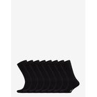 TOPECO Socks 8-P - BLACK - 41-45