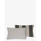 METTE DITMER Across Kilim Cushion Cover - LIGHT GREY - 40X60 cm