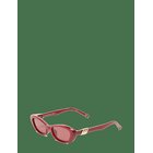 LE SPECS The Whisperer - GARNET W/ ROSE MONO LENS - One Size