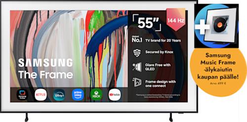 Samsung TQ55LS03HAU (55"), QLED-televisio