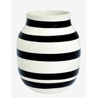 KÄHLER Omaggio Vase - BLACK - H20 cm