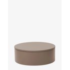 MOJOO Matt Lacquer Box - WARM GREY - Ø 20 cm