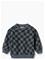 WHEAT Sweatshirt L/S Elliot - NAVY BLUE CHECK - 74 – kuva 1