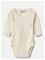 WHEAT Wool Body L/S Willow - EGGSHELL MELANGE - 80 – kuva 1