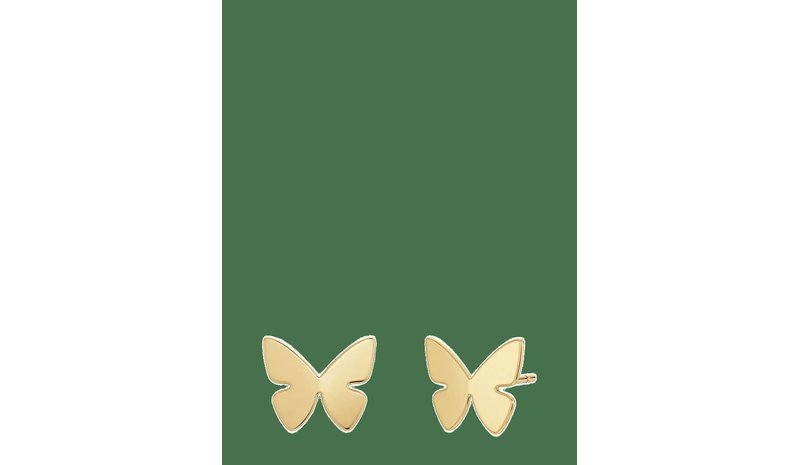EDBLAD Papillon Studs Gold - GOLD - One Size – kuva 1/2