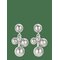 BUD TO ROSE Brea Earring Silver - SILVER - One Size – kuva 1